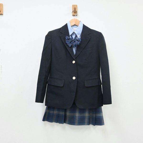 Order your favorite 【中古】神奈川県 横浜清陵高等学校 女子制服 5点（ブレザー・シャツ・スカート）sf009826 Supply