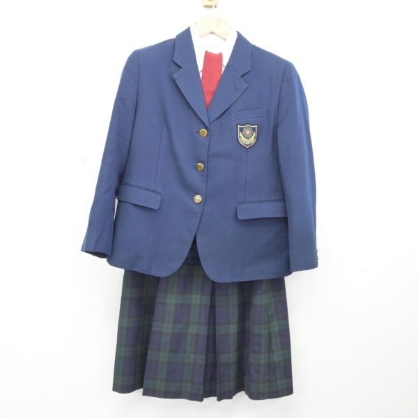 Get Your Favorite 【中古】熊本県 東稜高等学校 女子制服 5点（ブレザー・シャツ・ベスト・スカート）sf037026 Cheap